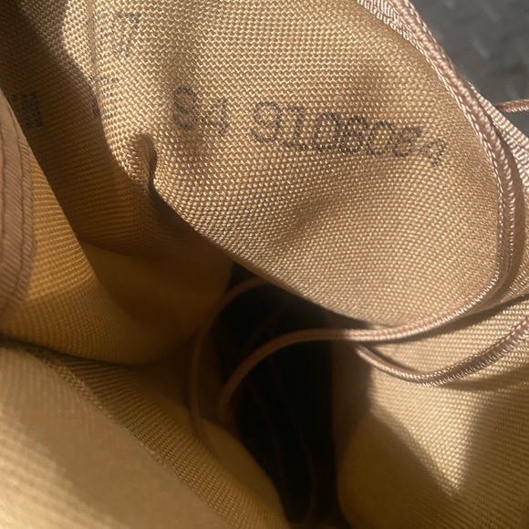 NEW Military Coyote Brown Combat Boots Mens size 6.5 outdoor Vibram - Picture 6 of 8